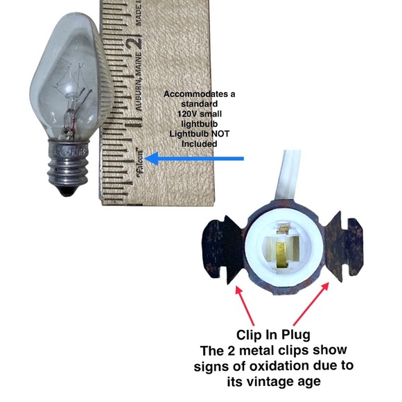 Vintage Christmas Village Light Up Fire House Porcelain Bisque by Liberty Bell - Picture 12 of 16